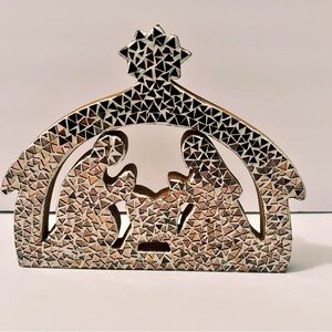 Mosaic Nativity Tabletop Decor - Home Holiday